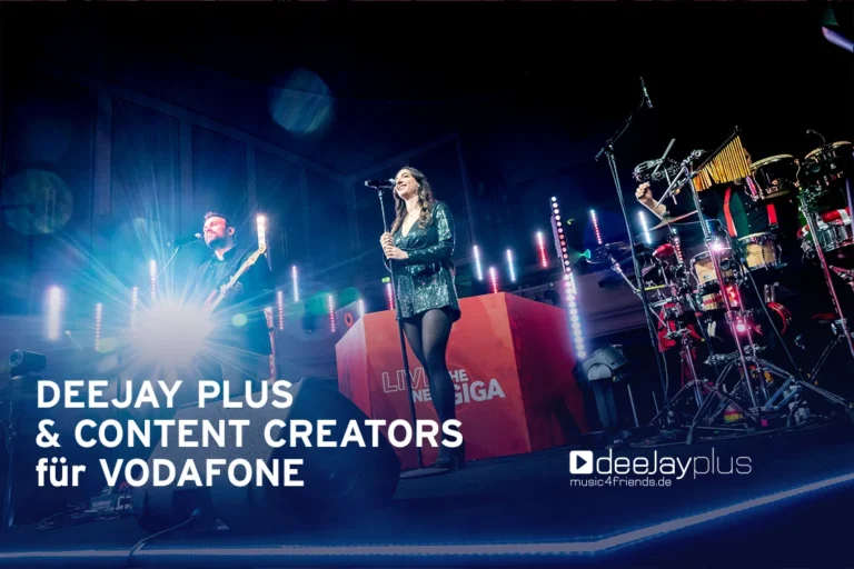 Deejay Plus Kick-Off Veranstaltung mit Musik und Networking in Deutschland.